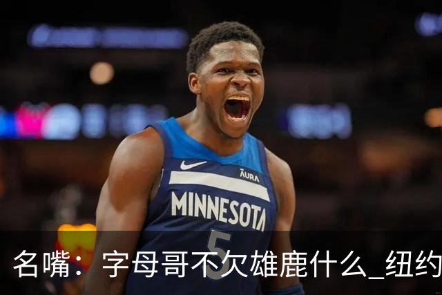 名嘴：字母哥不欠雄鹿什么 纽约现在渴望冠军